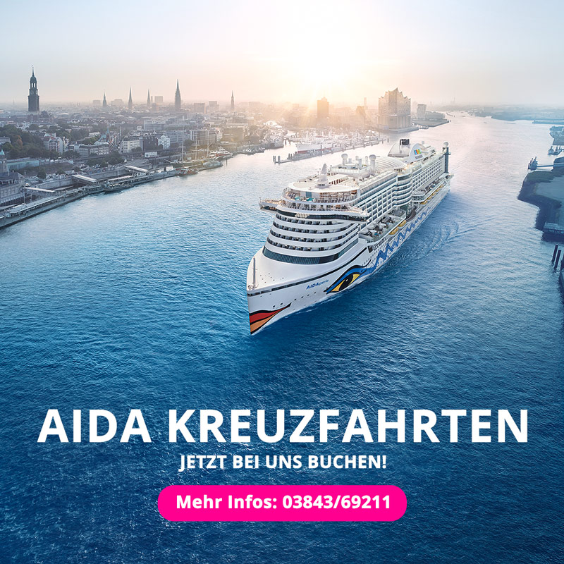 Buchen Sie Ihre Aida Reise bei uns